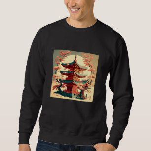Japanese Tokyo Asian inspired retro 60u2019s style Sweatshirt