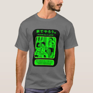 Japanese Tokyo Subway Public Advert T-Shirt