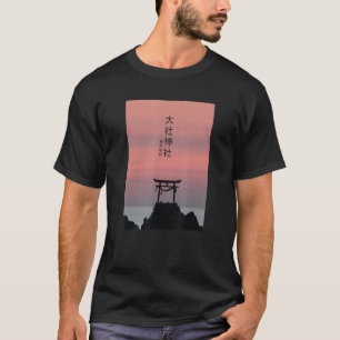 Japanese Torii Arch Streetwear Vaporwave Aesthetic T-Shirt