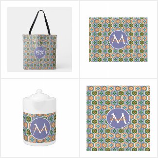 Japanese Tortoiseshell Honeycomb Lavender