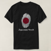 Japanese touch fingerprint flag