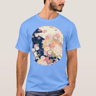 Japanese Traditional Flower Pattern 1 T-Shirt