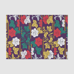 Japanese Traditional Leaf Pattern Tissue Paper