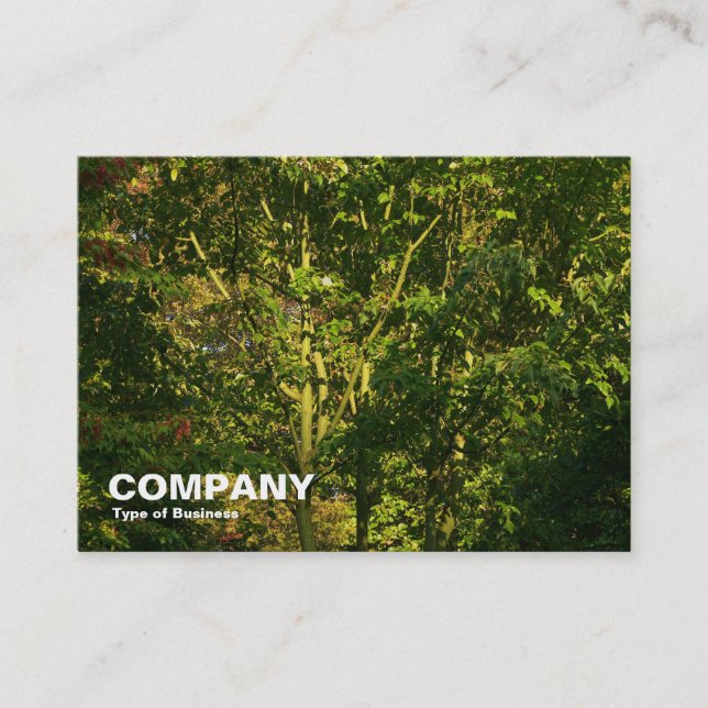 Japanese Trees 04 Business Card (Front)