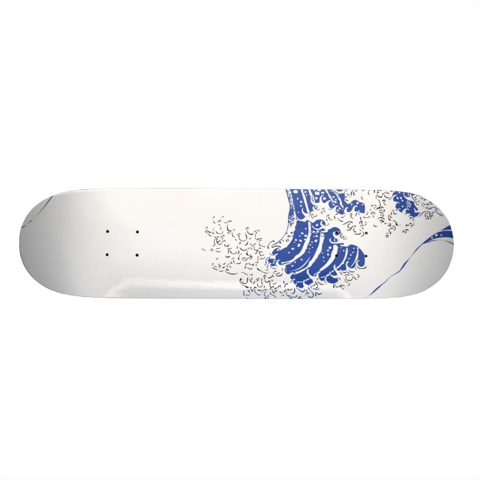 Japanese Tsunami Hokusai Board Custom Skateboard
