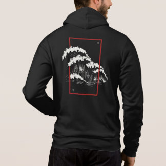 Japanese Ukiyo art wave Hoodie