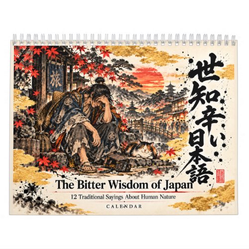 Japanese Ukiyo-e Art Wall Calendar – Bitter Wisdom