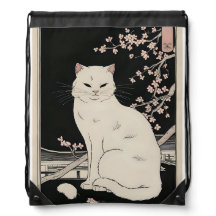 Japanese ukiyo e cat art