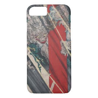 Japanese Ukiyo-e Yokai Ibaraki Demon by Yoshitoshi iPhone 8/7 Case