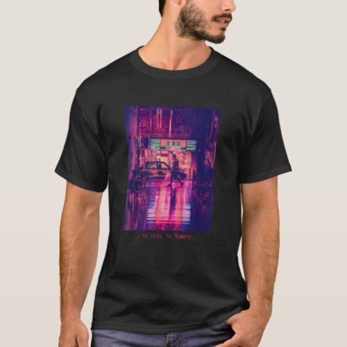 Japanese Vaporwave Vibes Retro Japan Aesthetic Str T_Shirt