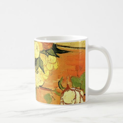 Japanese Vase Roses Anemones by Vincent van Gogh Coffee Mug