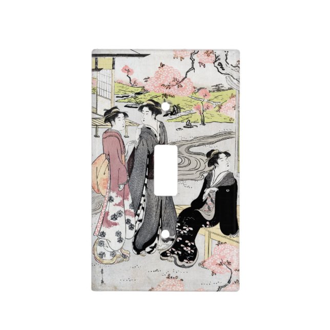Japanese Vintage Art #1 Light Switch Cover (Front)