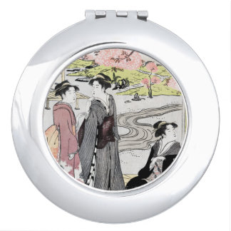 Japanese Vintage Art #1 Mirror For Makeup