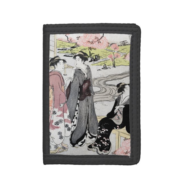 Japanese Vintage Art #1 Wallet (Front Vertical)