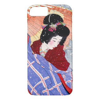 Japanese vintage beauty geisha lady woman Maiko iPhone 8/7 Case
