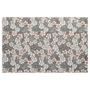 Japanese Vintage flower pattern Fabric