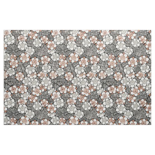 Japanese Vintage flower pattern Fabric