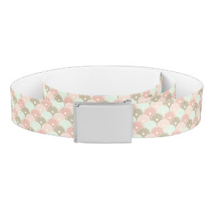 Japanese vintage pattern belt