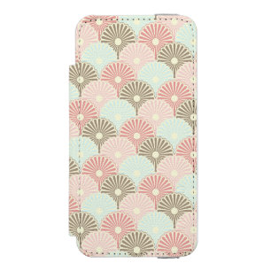 Japanese vintage pattern iPhone SE/5/5s wallet case