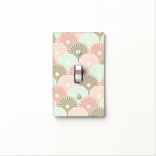 Japanese vintage pattern light switch cover