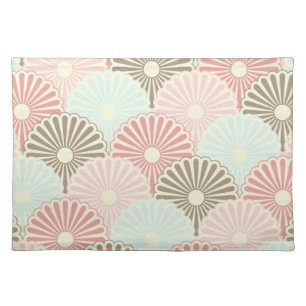 Japanese vintage pattern placemat