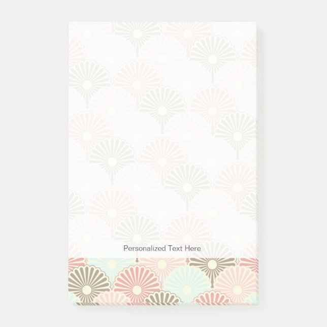 Japanese vintage pattern post-it notes (Front)
