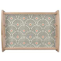 Japanese vintage pattern, seamless texture. serving tray