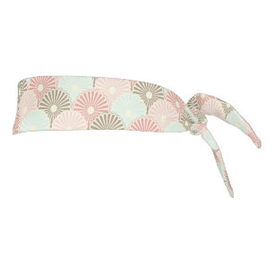 Japanese vintage pattern tie headband