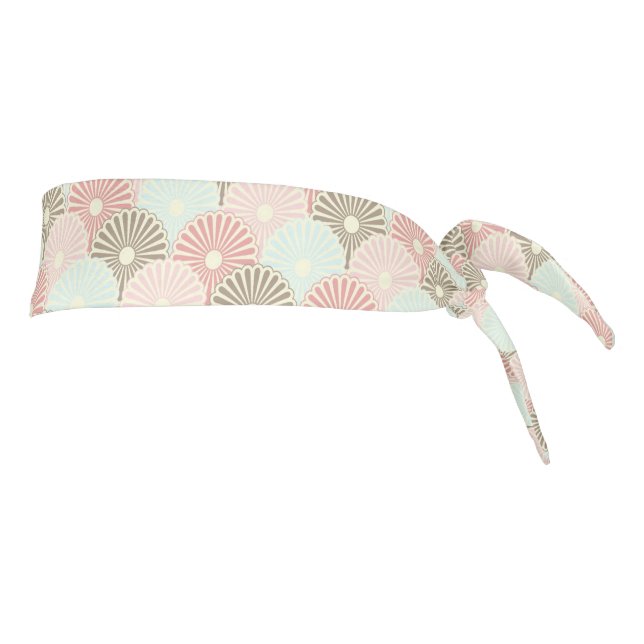 Japanese vintage pattern tie headband (Rotate 90)