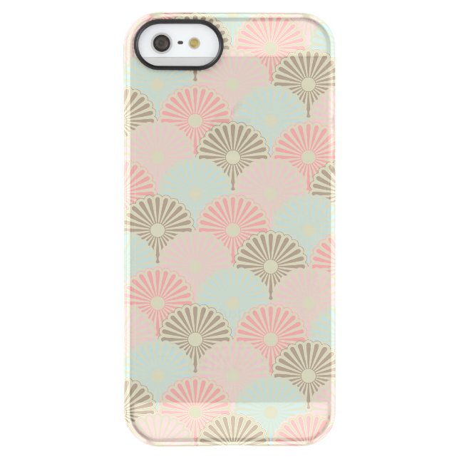 Japanese vintage pattern uncommon iPhone case (Back)