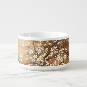 Japanese vintage plum blossoms in moonlight bowl