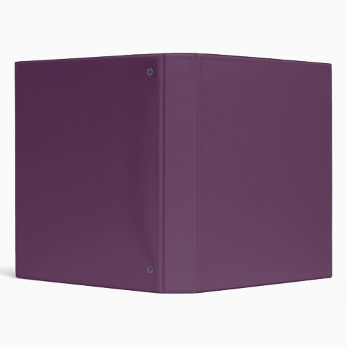 Japanese Violet Solid Color 3 Ring Binder