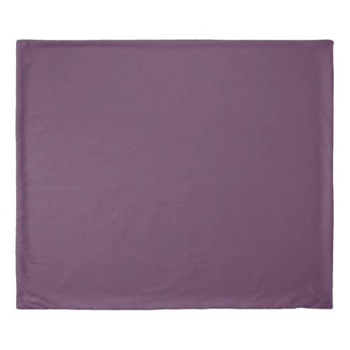 Japanese Violet Solid Color Duvet Cover