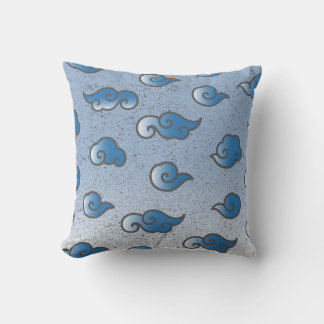 Japanese Wagara Pattern Throw Pillow