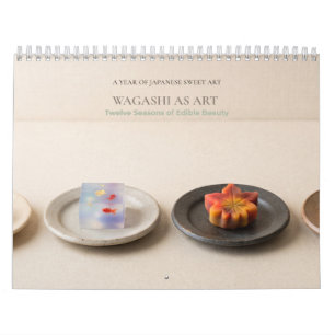 Japanese Wagashi Art Calendar