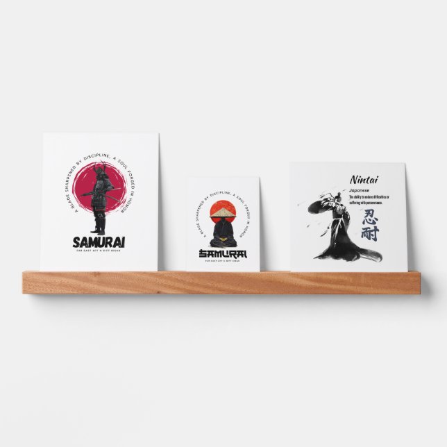 Japanese Warrior Collection  Picture Ledge (Front)