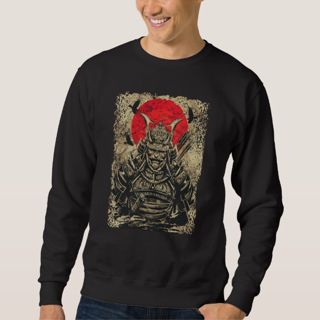 Japanese Warrior Samurai Sweatshirt (Front)