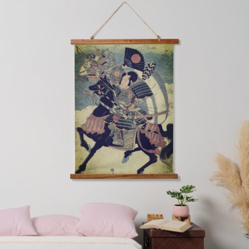 Japanese Warrior Taira Art Hanging Tapestry