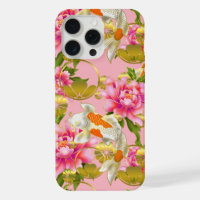 japanese washi pattern iPhone 15 pro max case