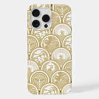 japanese washi pattern iPhone 15 pro max case