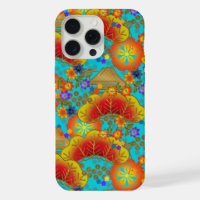 japanese washi pattern iPhone 15 pro max case