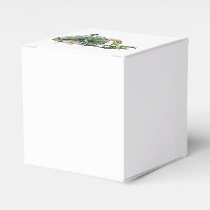 Japanese Water Lilies and Lotus Flowers Favor Boxes
