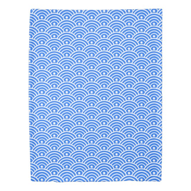 Japanese Water Wave  Duvet Cover (Front)