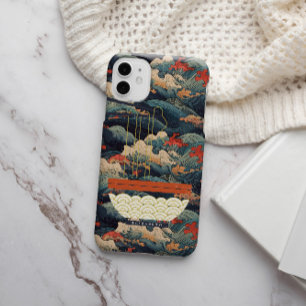 Japanese Wave Monogram Ramen Case-Mate iPhone 14 Case
