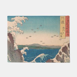 Japanese Waves Naruto Whirlpool Artwork Doormat