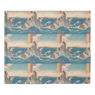 Japanese Waves Naruto Whirlpool Artwork Duvet Cover