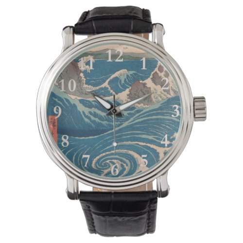 Japanese Waves Naruto Whirlpool Artwork Watch