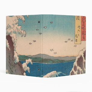 Japanese Waves Naruto Whirlpool Ocean Artwork Mini Binder
