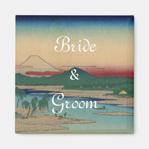 Japanese Wedding Invitations The Tama River Magnet