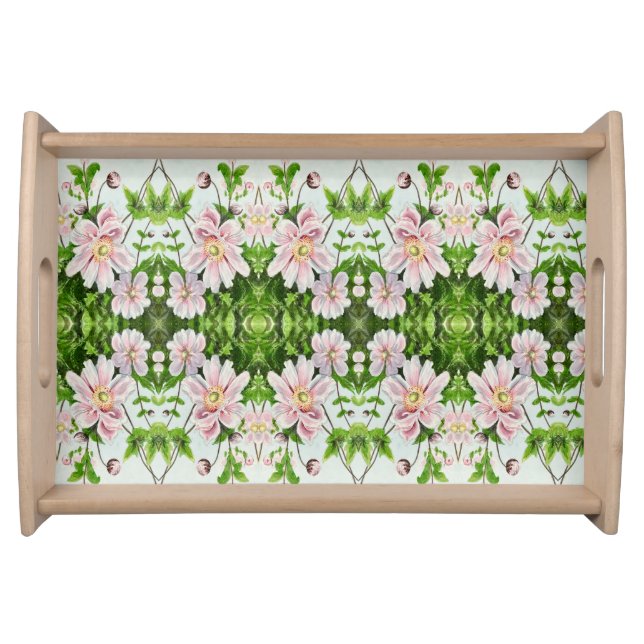Japanese Windflowers - Serving Tray (Front)